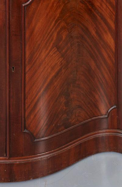 Georgian Serpentine Cabinet