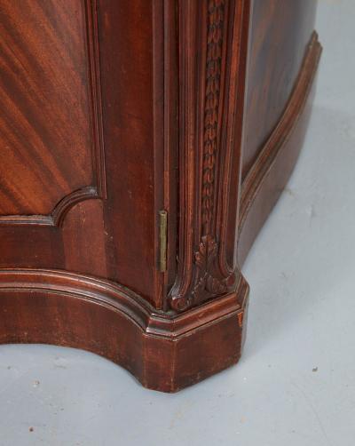 Georgian Serpentine Cabinet