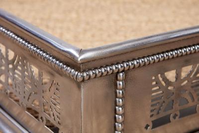 Georgian Serpentine Steel Fire Fender