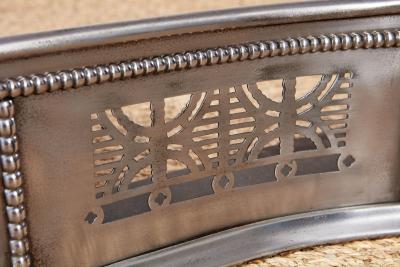 Georgian Serpentine Steel Fire Fender