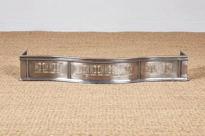 Georgian Serpentine Steel Fire Fender