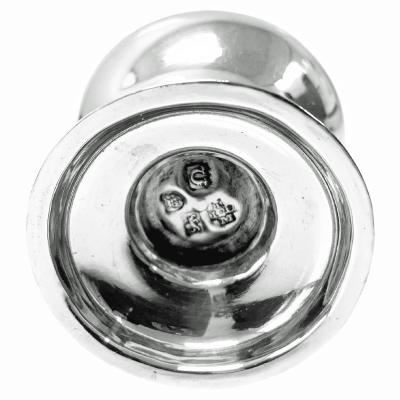 Georgian Silver Pepper Caster London 1768 Jabez Daniell and James Minz 