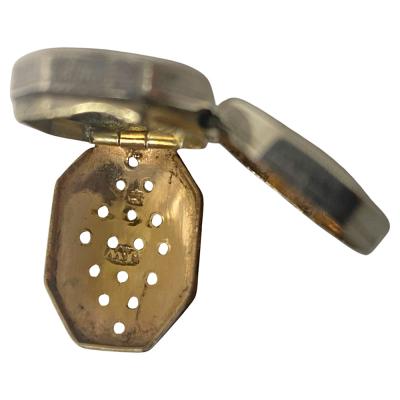 Georgian Silver Vinaigrette very small in size Joseph Willmore Birmingham 1814