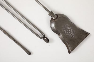 Georgian Steel Fire Tools
