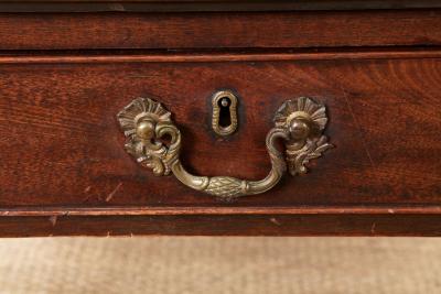 Georgian Stepped Front Writing Table