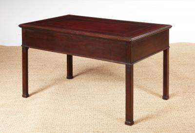 Georgian Stepped Front Writing Table