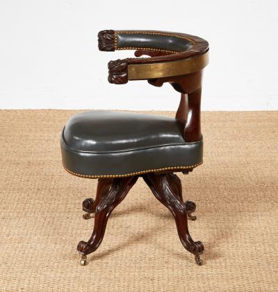 Georgian Swivel Chair