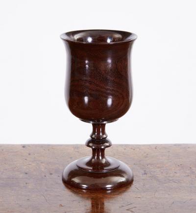Georgian Turned Laburnum Treen Goblet