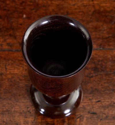 Georgian Turned Laburnum Treen Goblet