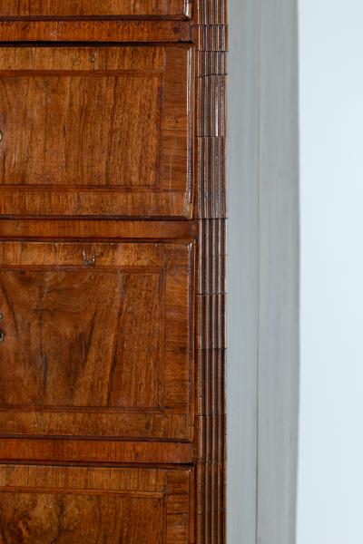 Georgian Walnut Chest on Chest English circa 1720