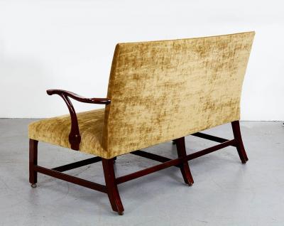 Georgian Walnut Settee