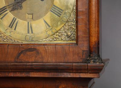 Georgian Walnut Tall Case Clock by Thomas Smith of Norwich