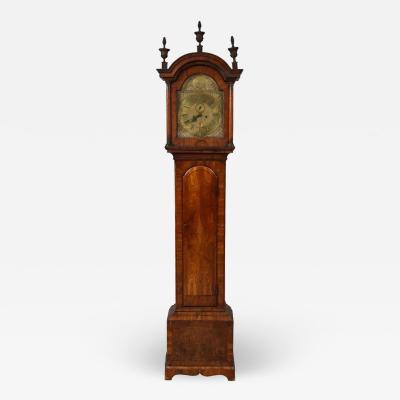 Georgian Walnut Tall Case Clock by Thomas Smith of Norwich