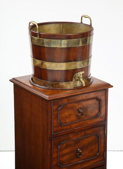 Georgian Wine Cooler and Pedestal Cabinet