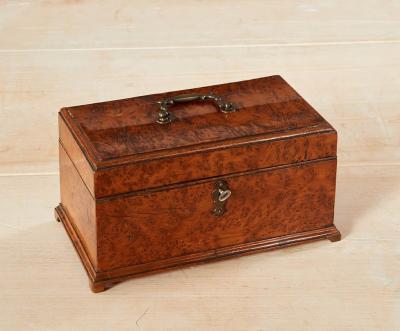 Georgian Yew Wood Box