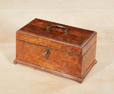 Georgian Yew Wood Box