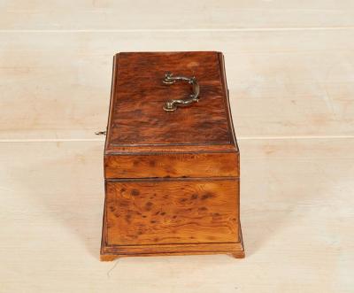 Georgian Yew Wood Box