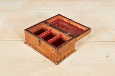 Georgian Yew Wood Box