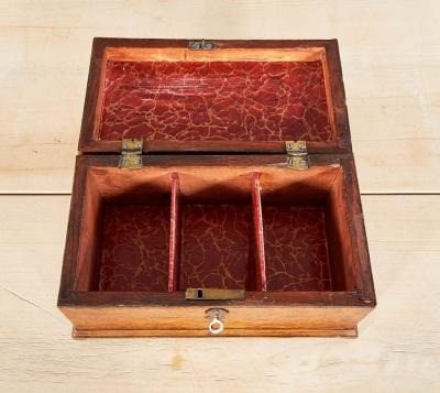 Georgian Yew Wood Box