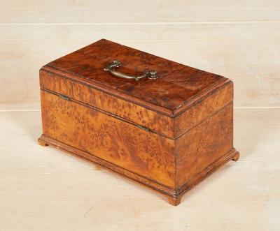 Georgian Yew Wood Box