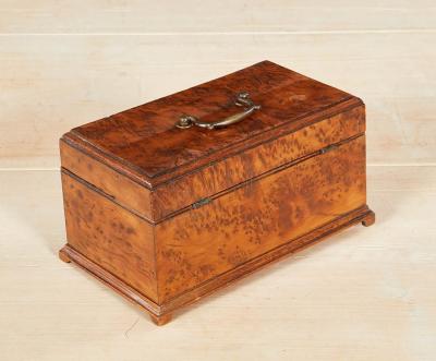 Georgian Yew Wood Box