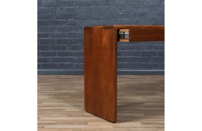 Gerald McCabe Gerald McCabe Shedua Wood Console Table for Orange Crate Modern
