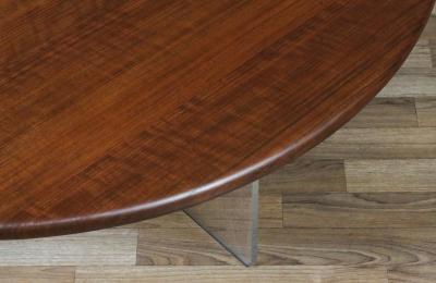 Gerald McCabe Gerald McCabe Waterfall Shedua Lucite Coffee Table for Orange Crate Modern