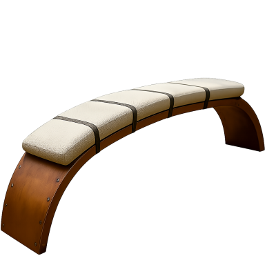 Gerald Olesker Copper bench