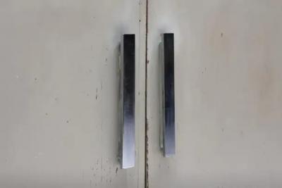 Gerald Summers Gerald Summers Modernist Side Board Grey Painted Wood 1930s