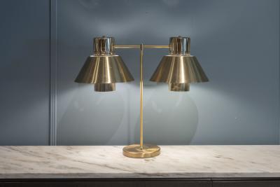Gerald Thurston Gerald Thurston Brass Table Lamp for Lightolier