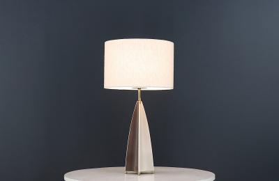 Gerald Thurston Gerald Thurston Fin Porcelain Table Lamp by Lightolier