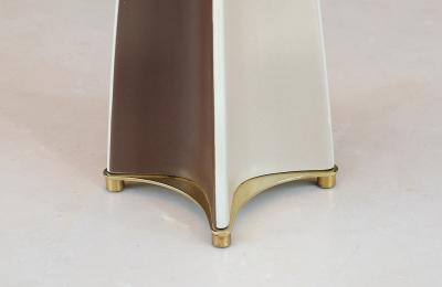 Gerald Thurston Gerald Thurston Fin Porcelain Table Lamp by Lightolier