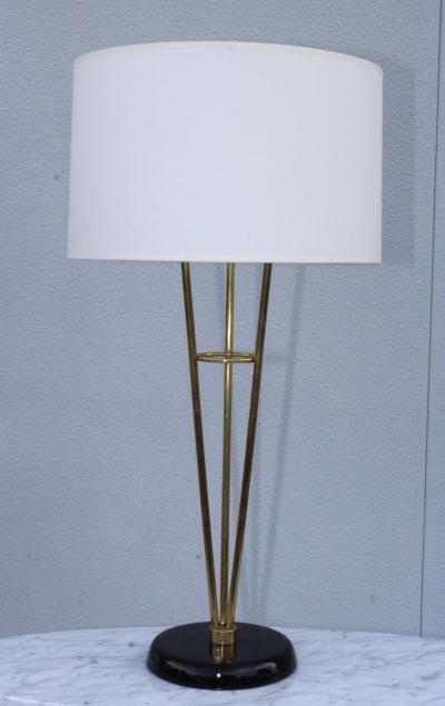 Gerald Thurston Gerald Thurston Style Brass Tall Table Lamps