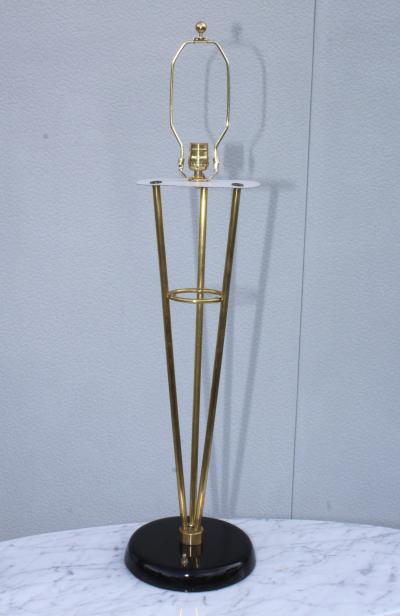 Gerald Thurston Gerald Thurston Style Brass Tall Table Lamps