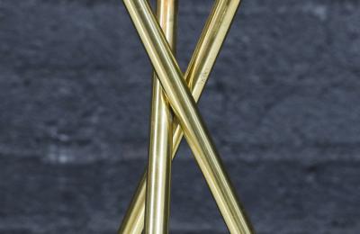 Gerald Thurston Gerald Thurston Tripod Brass Table Lamp for Lightolier