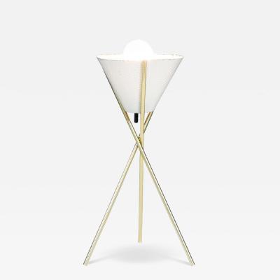 Gerald Thurston Gerald Thurston Tripod Brass Table Lamp for Lightolier
