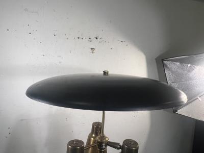 Gerald Thurston MID CENTURY REFLECTOR THREE ADJUSTABLE CONE FLOOR LAMP BY GERALD THURSTON