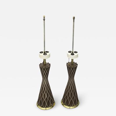 Gerald Thurston PAIR OF GERALD THURSTON TABLE LAMPS