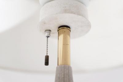 Gerald Thurston Porcelain Table Lamp by Gerald Thurston for Lightolier 1950s