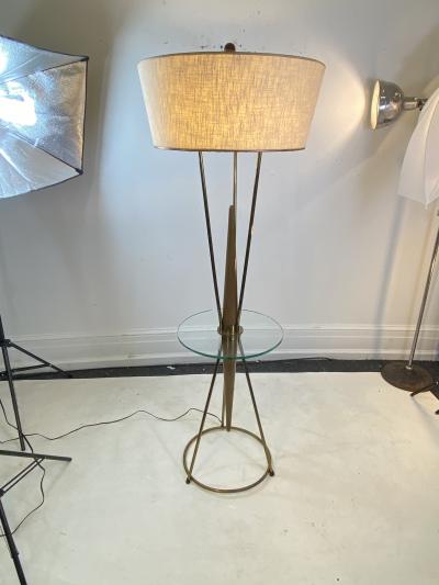 Gerald Thurston RARE MID CENTURY MODERN FLOOR LAMP BY GERALD THURSTON
