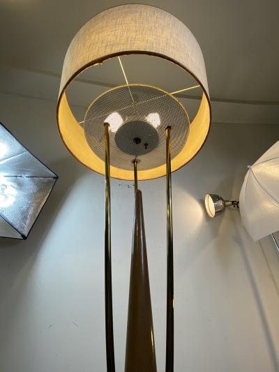 Gerald Thurston RARE MID CENTURY MODERN FLOOR LAMP BY GERALD THURSTON