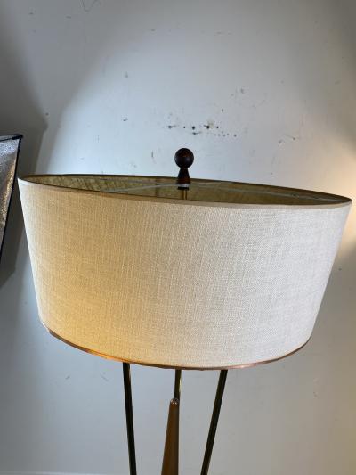 Gerald Thurston RARE MID CENTURY MODERN FLOOR LAMP BY GERALD THURSTON