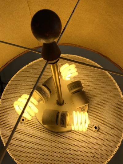 Gerald Thurston RARE MID CENTURY MODERN FLOOR LAMP BY GERALD THURSTON