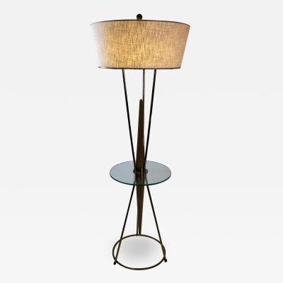 Gerald Thurston RARE MID CENTURY MODERN FLOOR LAMP BY GERALD THURSTON