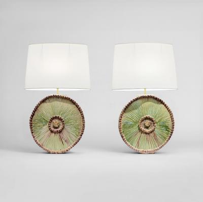 Geraldine Cornette de Saint CYR Pair of Solaris Lamps 2025