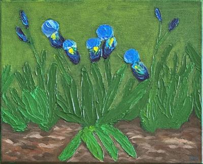 Geraldine Mackenzie Les Irises de Saint Remy 2