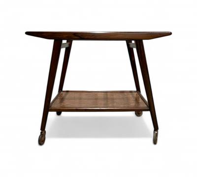 Geraldo de Barros Bar Cart in Hardwood Formica Geraldo de Barros for Unilabor 1960s Lot 499