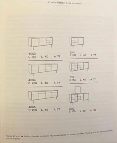 Geraldo de Barros Brazilian Modern Sideboard in Hardwood and Metal by Geraldo de Barros Brazil