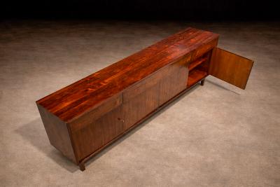 Geraldo de Barros Credenza in Rosewood Geraldo de Barros for Unilabor 1950s