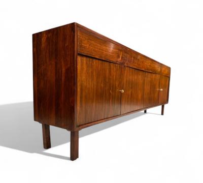 Geraldo de Barros Credenza in Rosewood Geraldo de Barros for Unilabor 1950s Lot 536A